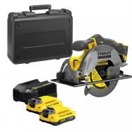 Дискова (циркулярна) пилка акумуляторна STANLEY FatMax SFMCS550M2K